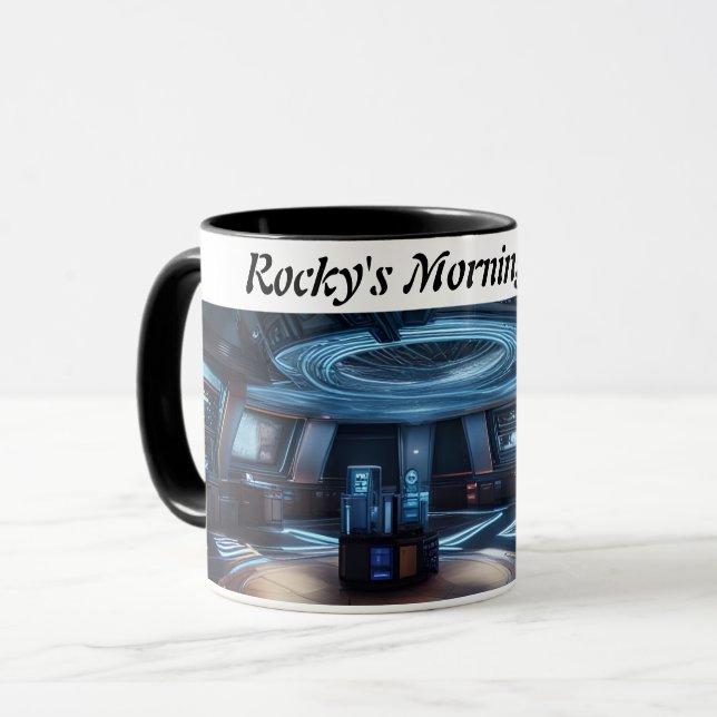 Rocky's Coffee Personalized Customizable Mug (Front Left)