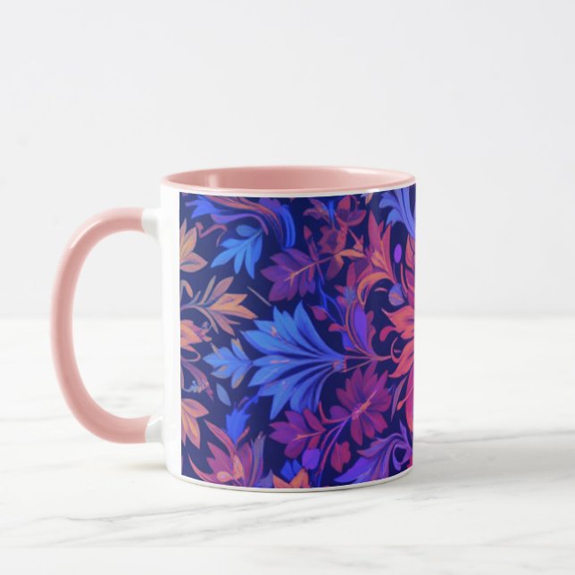 Rococo Blossom  Mug (Left)