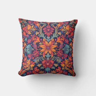 Rococo Blossom  Outdoor Pillow