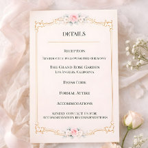 Rococo Blush Wedding