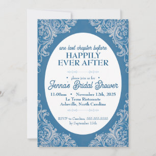Rococo Bridal Shower Invitation Vintage Baroque