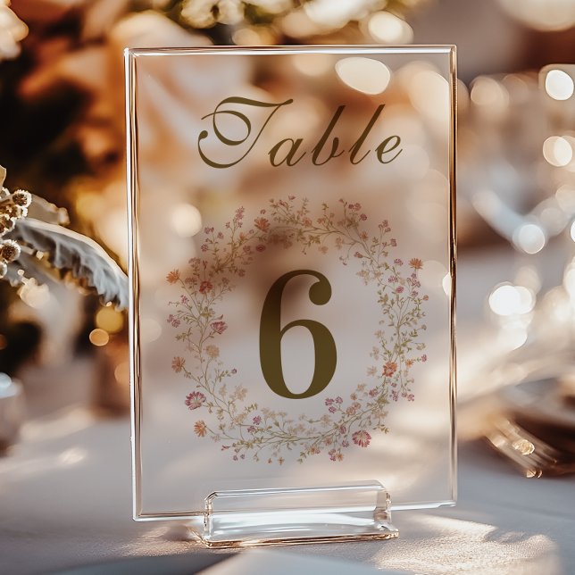 Rococo Floral Antique Frame Mariage (Créateur téléchargé)