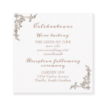 Rococo Florentine Monochrome Monogram