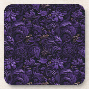 Rococo Realms : Violet foncé et Dessous de verre o