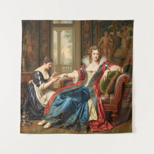 Rococo Secrets: Regal Beauty in a Palace Setting ( Tapestry