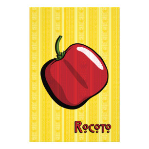 Rocoto Chili Pepper Art Print
