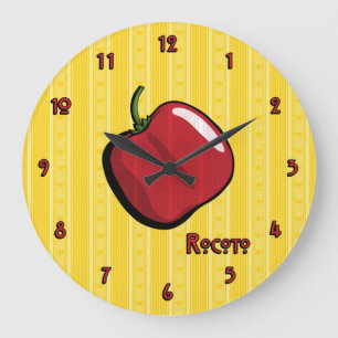 Rocoto Chili Pepper Clock