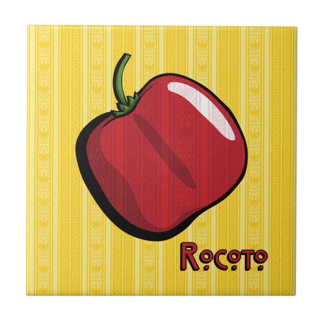 Rocoto Chili Pepper Tile (Front)