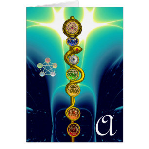 ROD OF ASCLEPIUS 7 CHAKRAS,YOGA ,SPIRITUAL ENERGY
