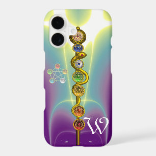 ROD OF ASCLEPIUS 7 CHAKRAS,YOGA ,SPIRITUAL ENERGY