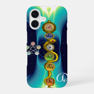 ROD OF ASCLEPIUS 7 CHAKRAS,YOGA ,SPIRITUAL ENERGY iPhone 16 CASE