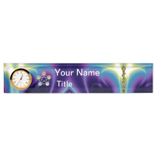 ROD OF ASCLEPIUS,7 CHAKRAS,YOGA,SPIRITUAL ENERGY NAMEPLATE