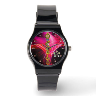 ROD OF ASCLEPIUS 7 CHAKRAS,YOGA ,SPIRITUAL ENERGY WATCH