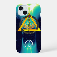 ROD OF ASCLEPIUS DENTIST DENTISTRY MONOGRAM