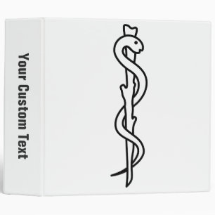 Rod of Asclepius [medical symbol] Binder