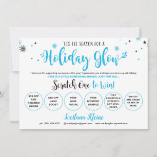 Rodan and Fields Christmas Scratch Off Cards