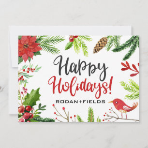 Rodan and Fields Happy Holidays Cards