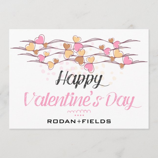 Rodan and Fields Valentine's Day Scratch Off Cards (Front)
