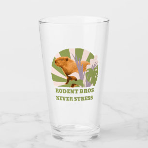 Rodent Bros Never Stress Capybara Glass