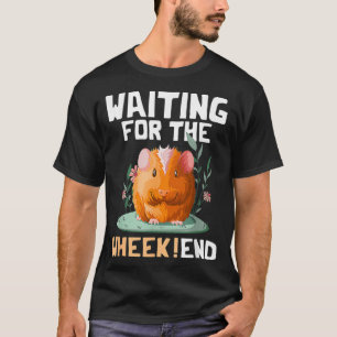 Rodents Guinea Pig Wheek Wheekls Skinny Pig Cavies T-Shirt