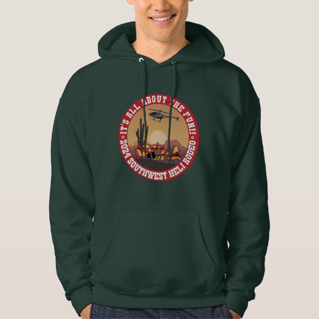 Rodéo 2024 SW survolte le Sweat - shirt à capuche (Devant)