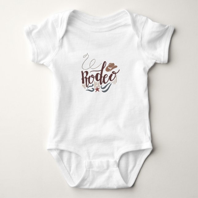 Rodeo Baby Bodysuit (Front)