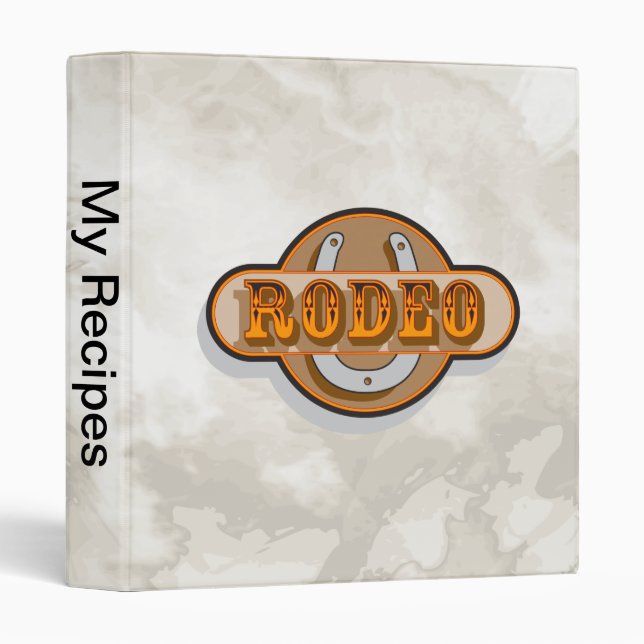 Rodeo Binder (Front/Spine)