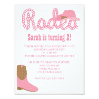 Rodeo Invitations & Announcements | Zazzle CA