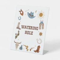 Rodeo Birthday Watering Hole Water Station