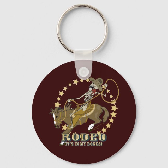 Rodeo Bones Keychain (Front)