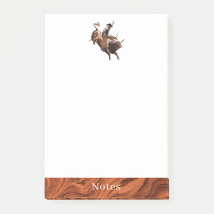 Rodeo Bull Rider  Post-it Notes