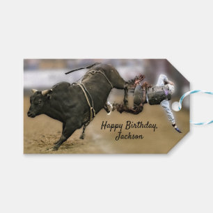 Rodeo Bullriding Gift Tags