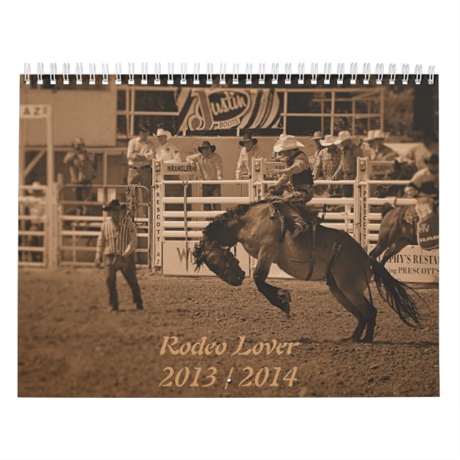 Rodeo Cowboy Calendar (Cover)