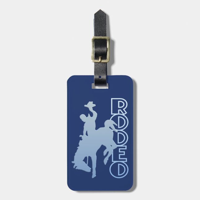RODEO custom luggage tag (Front Vertical)