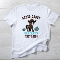 Rodeo daddy cowboy horse birthday party matching