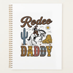 Rodeo Daddy Vintage Western Cowboy Shirt Design_1 Planner