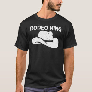 Rodeo For Men Boys Rodeo Equestrian Sport Horse T-Shirt