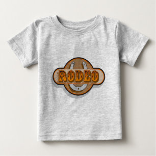 Rodeo Horseshoe Baby T-Shirt