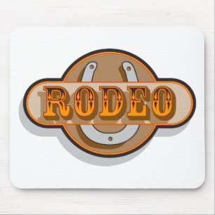 Rodeo Horseshoe Mouse Pad