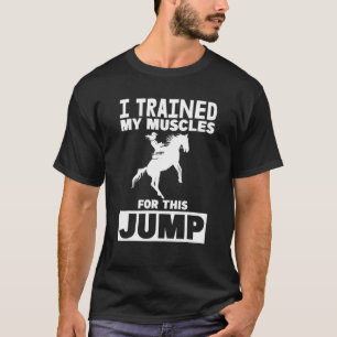 Rodeo Jump Riding Cowgirl Horse Rider Women Rodeo T-Shirt