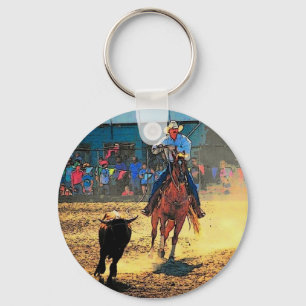 Rodeo Keychain