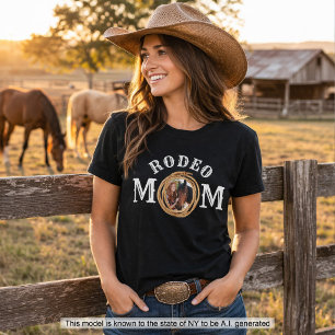 Rodeo Mom Photo T-Shirt
