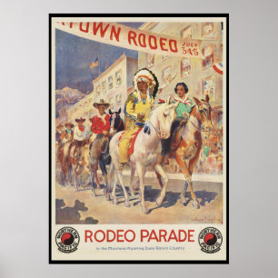 Rodeo Parade Poster