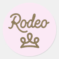 Rodeo Princess Country Western Tiara Crown Pink