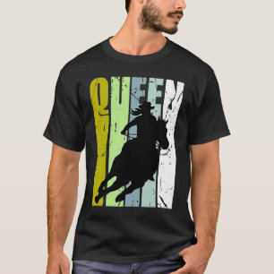 Rodeo Queen Barrel Racing Race Racer Women Cowgirl T-Shirt