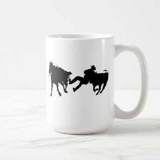 Rodeo - Steer Rasslin' - Steer Wrestling Coffee Mug