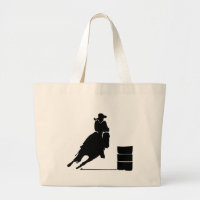Rodeo Theme Cowgirl Barrel Racing Silhouette