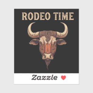 Rodeo Time Western Bull Riding Rodeo Cowboy