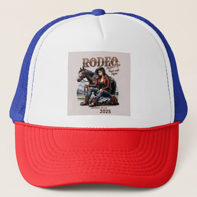 Rodeo Trucker Hat (Front)