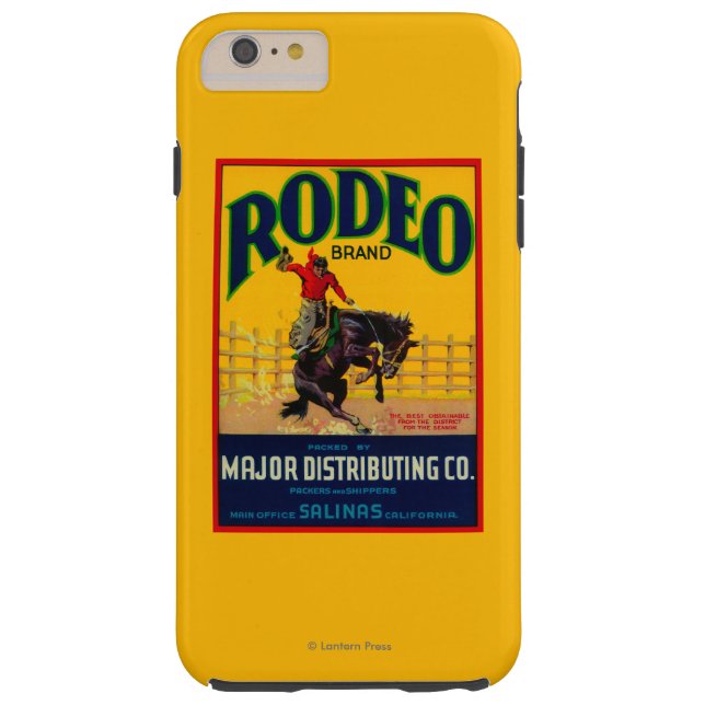 Rodeo Vegetable LabelSalinas, CA Case-Mate iPhone Case (Back)